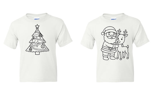Merry Little Makers Coloring Tee