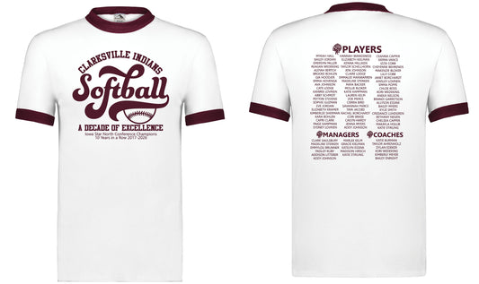 Conference Champs Ringer Tee